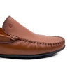 Shoecide Yalı Taba Hakiki Deri Erkek Loafer Ayakkabı
