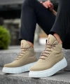 Shoecide Yüksek Taban Bot 104 Vizon Süet