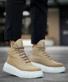 Shoecide Yüksek Taban Bot 104 Vizon Süet