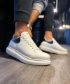 Shoecide Yüksek Taban Günlük Ayakkabı 043 Beyaz