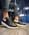 Shoecide Yüksek Taban Günlük Ayakkabı 043 Siyah