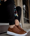 Shoecide Yüksek Taban Günlük Ayakkabı 044 Taba