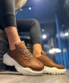 Shoecide Yüksek Taban Günlük Ayakkabı N75 Taba