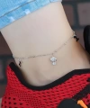Shoecide Zirkon Taşlı Silver Renk Kaplama Hal Hal