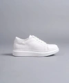 Swo151 Boost Bağcıklı Cilt Erkek Günlük Sneaker Ayakkabı Cbt - Beyaz