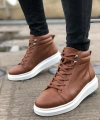 Swo202 Toronto Bağcıklı Cilt Erkek Spor Bot Bt - Taba