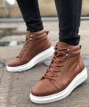 Swo202 Toronto Bağcıklı Cilt Erkek Spor Bot Bt Taba