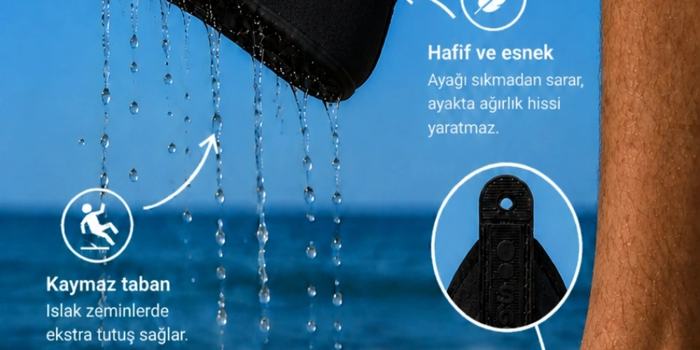 Toptan Erkek Deniz Ayakkabısında Güvenli Tercih: Shoecide Siyah Erkek Deniz Ayakkabısı