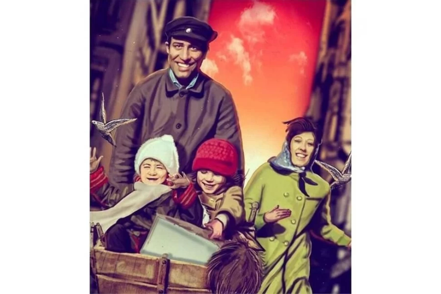 Efsane Çöpçüler Kralı Sayılarla Boyama Seti Rulo ( Kasnaksızdır)