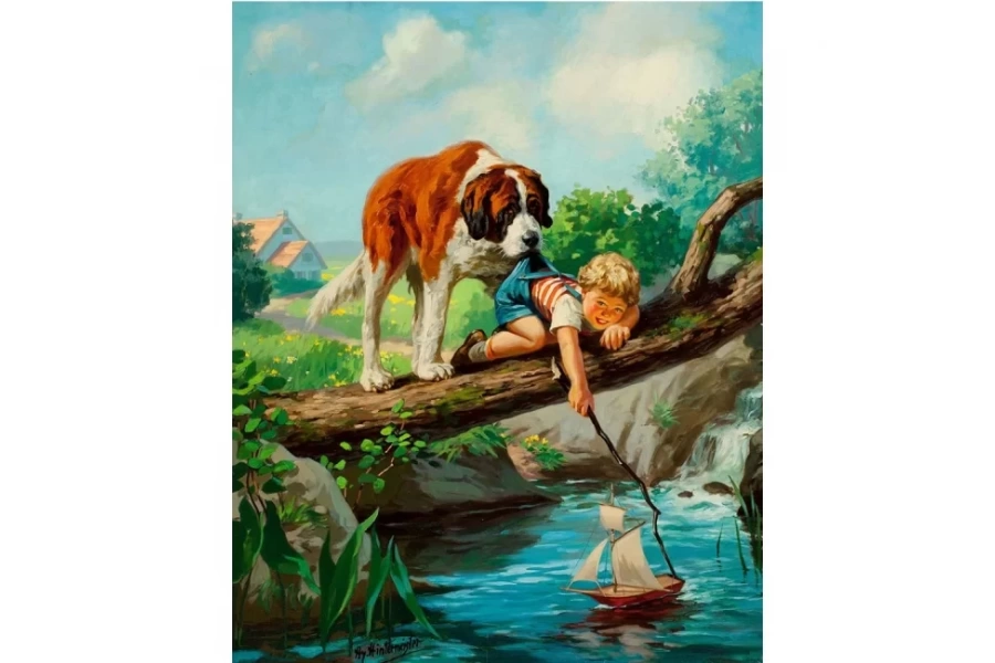 Köpek ve Çocuğun Dostluğu Rulo ( Kasnaksızdır)