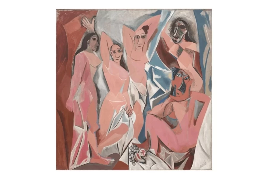 Picasso Avignonlu Kızlar Sayılarla Boyama Seti Rulo ( Kasnaksızdır)