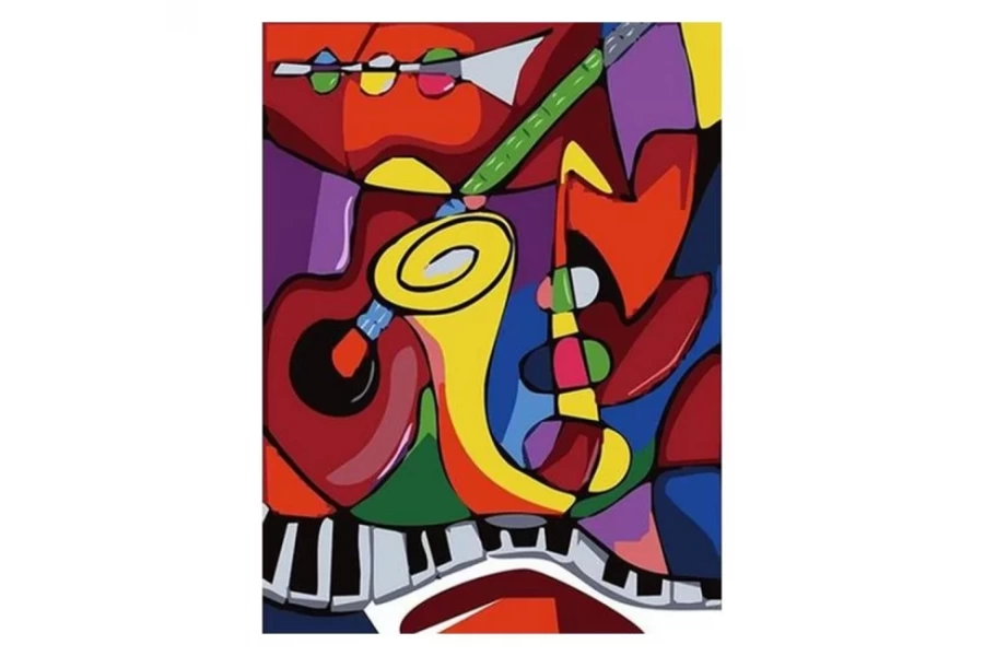 Picasso  Sayılarla Boyama Seti Rulo ( Kasnaksızdır)