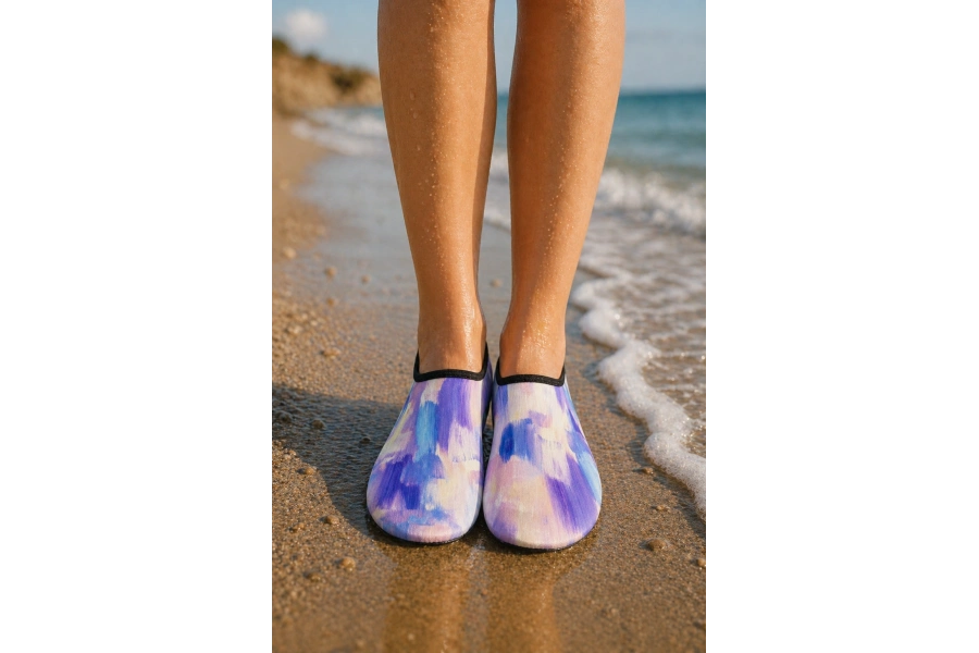 Shoecide Pembe Pastel Renk Kadın Deniz Ayakkabısı – Hafif, Kaydırmaz, Hızlı Kuruyan Aqua Shoes