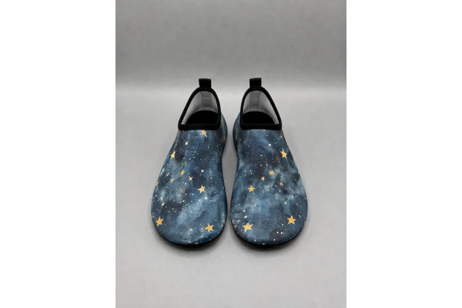 Shoecide Yıldız Desenli Kadın Deniz Ayakkabısı – Hafif, Kaydırmaz, Hızlı Kuruyan Aqua Shoes