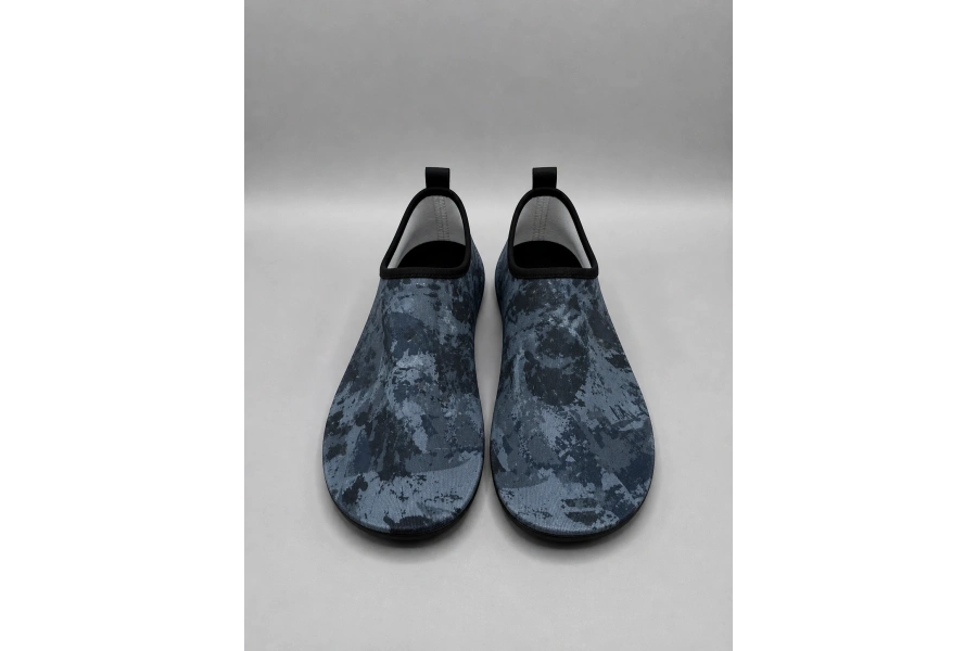 Shoecide Gri Kamuflaj Desen Erkek Deniz Ayakkabısı – Hafif, Kaydırmaz, Hızlı Kuruyan Aqua Shoes