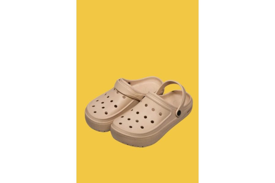 8li Air Tabanlı Bej Crocs Sandalet ( Adet Fiyatı 250 TL)