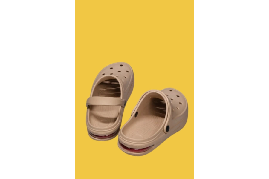 8li Air Tabanlı Bej Crocs Sandalet ( Adet Fiyatı 250 TL)