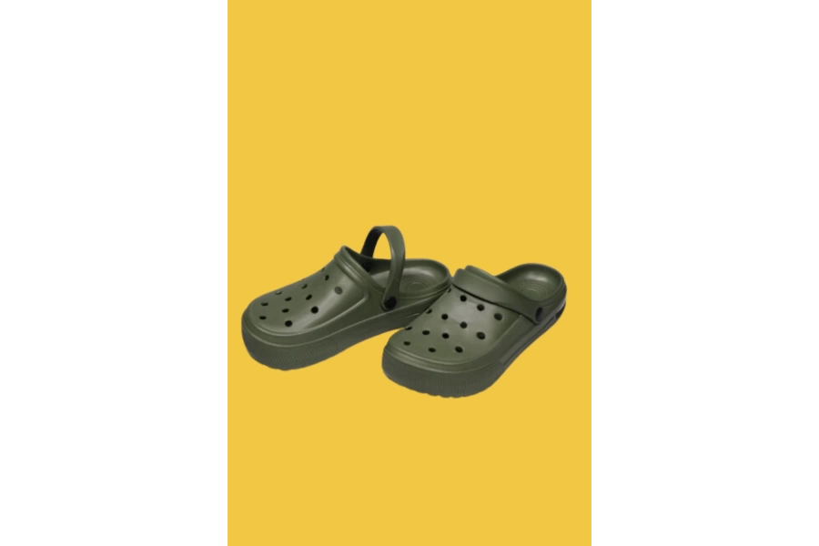 8li Air Tabanlı Haki Crocs Sandalet ( Adet Fiyatı 250 TL)