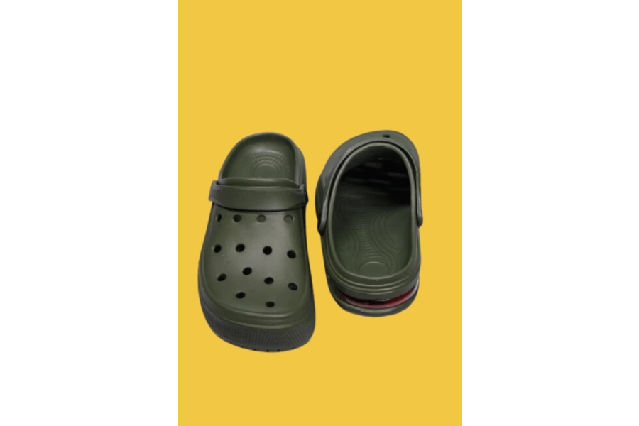 8li Air Tabanlı Haki Crocs Sandalet ( Adet Fiyatı 250 TL)