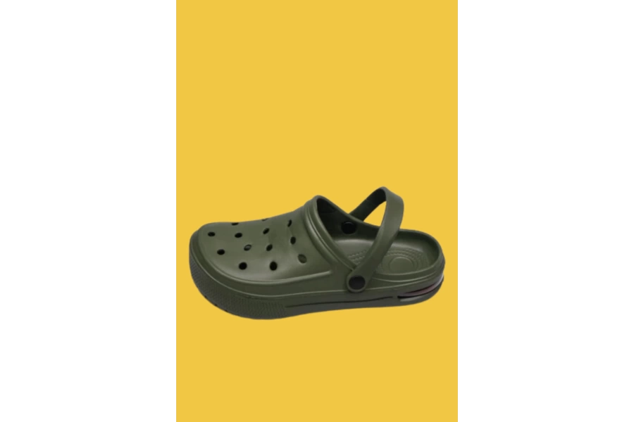 8li Air Tabanlı Haki Crocs Sandalet ( Adet Fiyatı 250 TL)