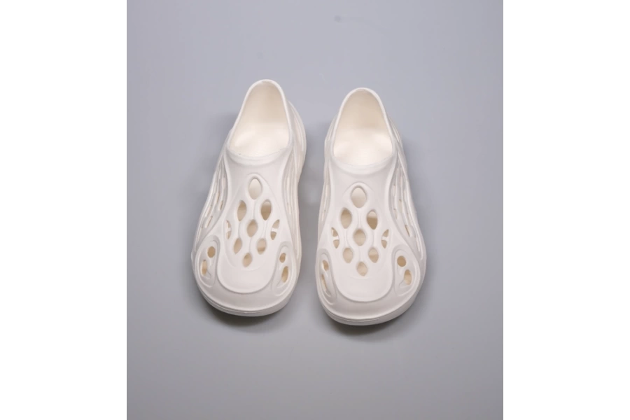 Beyaz Unisex Eva Özel Tasarım Confort Sandalet