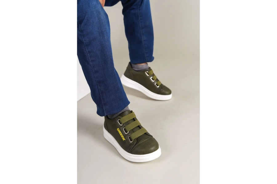 Shoecide 1007 Montana Çocuk Ayakkabı Hakı