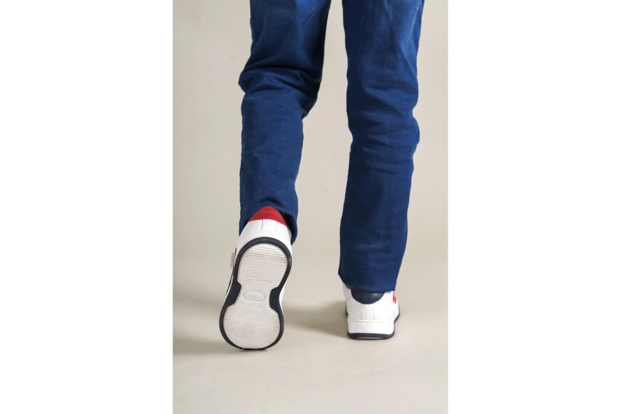 Shoecide 1011 Glasses-x Çocuk Ayakkabı Beyaz Kırmızı Lacivert