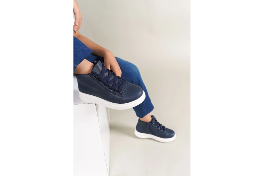 Shoecide 1012 Roma Çocuk Ayakkabı Lacıvert
