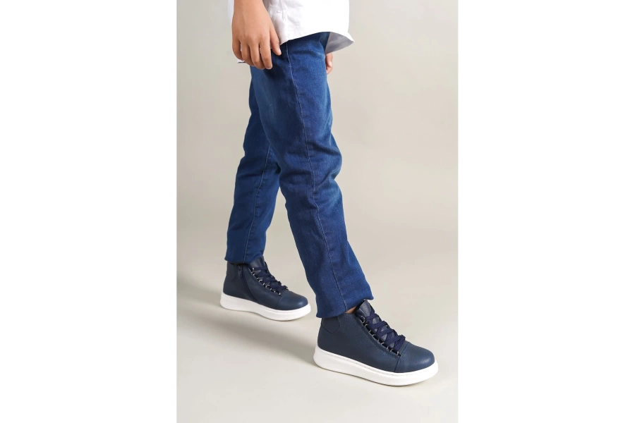 Shoecide 1012 Roma Çocuk Ayakkabı Lacıvert