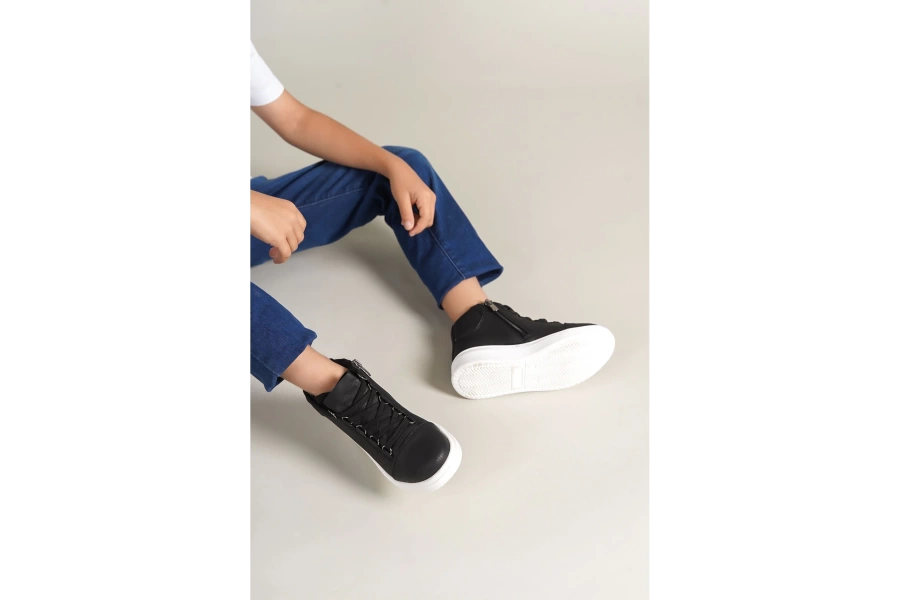 Shoecide 1012 Roma Çocuk Ayakkabı Sıyah