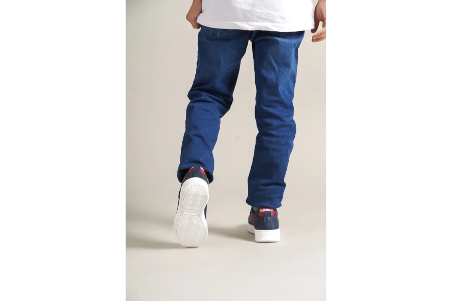 Shoecide 1015 Star-x Çocuk Ayakkabı Lacivert Mavi Kırmızı