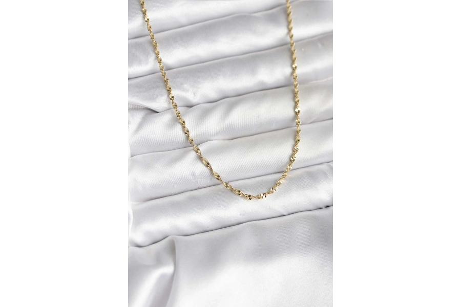 Shoecide 14k Gold Renk Kaplama Burgu Model Cm Kadın Kolye