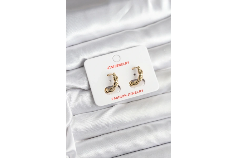 Shoecide 14k Gold Renk Kaplama Burgu Model Cm Kadın Küpe