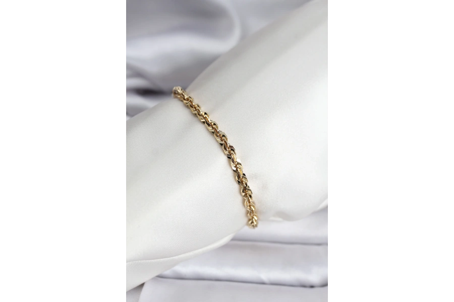 Shoecide 14k Gold Renk Kaplama Burgu Zincir Model Cm Kadın Bileklik