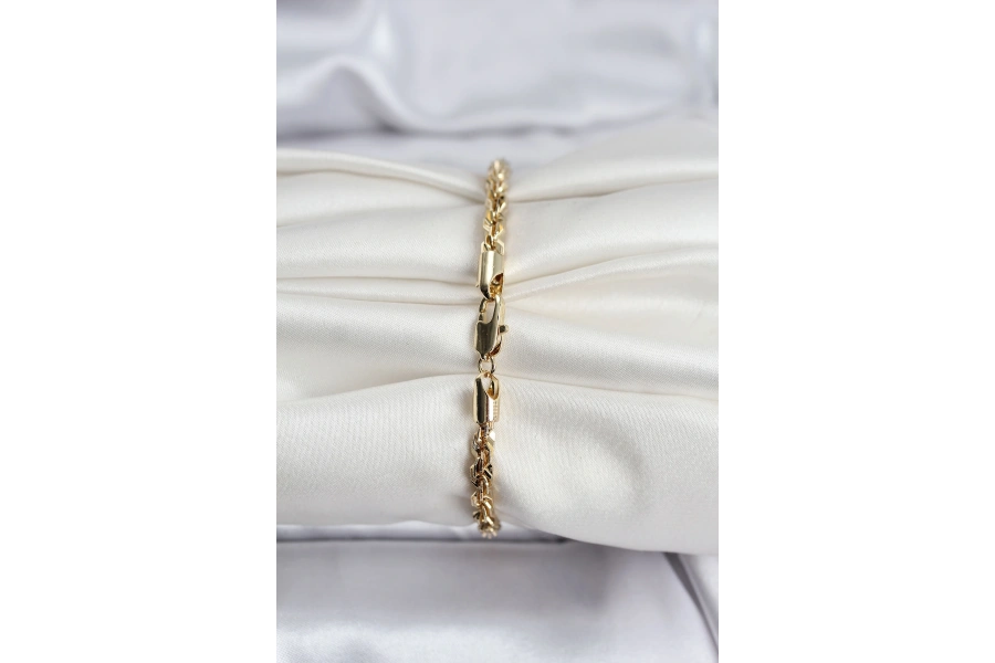 Shoecide 14k Gold Renk Kaplama Burgu Zincir Model Cm Kadın Bileklik