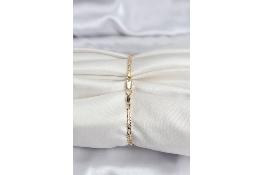 Shoecide 14k Gold Renk Kaplama Minimal Zincir Model Cm Kadın Bileklik