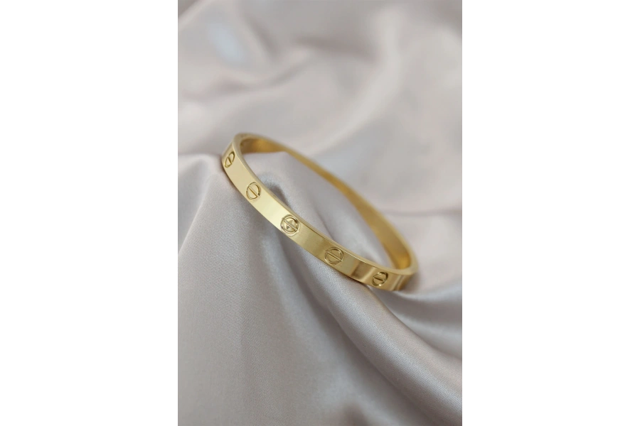 Shoecide 316l Çelik Gold Renk Bileklik