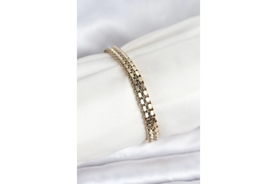 Shoecide 316l Çelik Gold Renk Kadın Bileklik