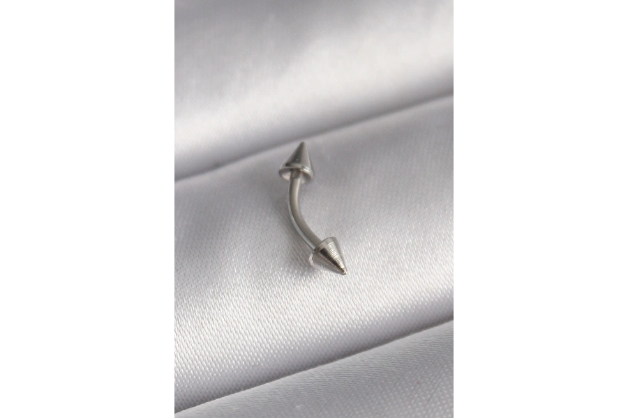 Shoecide 316l Çelik Gümüş Renk Çivi Model Piercing