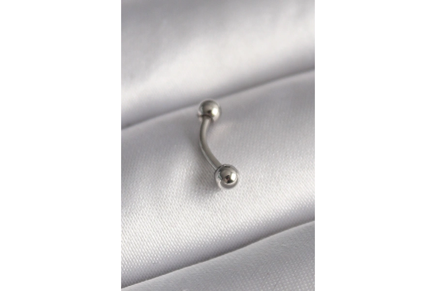 Shoecide 316l Çelik Gümüş Renk Topçuk Model Piercing