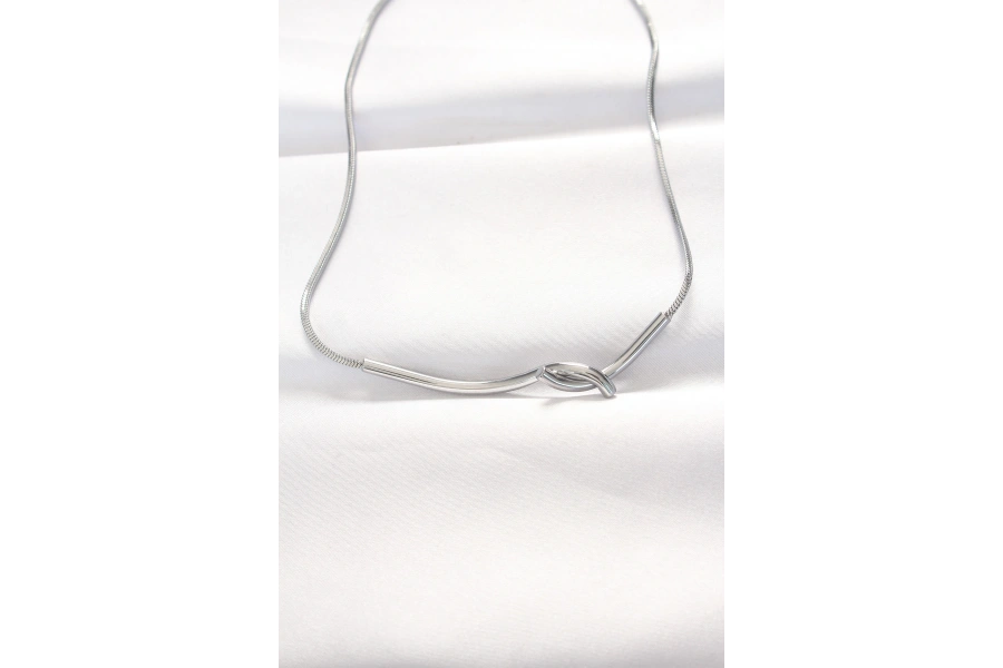 Shoecide 316l Çelik Silver Renk Kolye