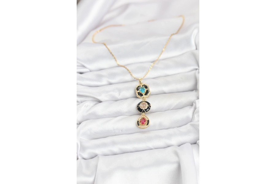 Shoecide 316l Çelik Vintage Model Kadın Kolye