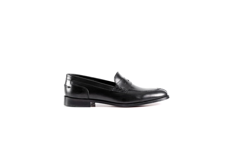 Shoecide Allaturca Siyah Hakiki Deri Klasik Erkek Ayakkabı