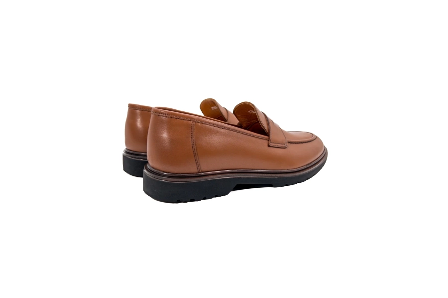 Shoecide Barok Taba Hakiki Deri Günlük Klasik Erkek Ayakkabı