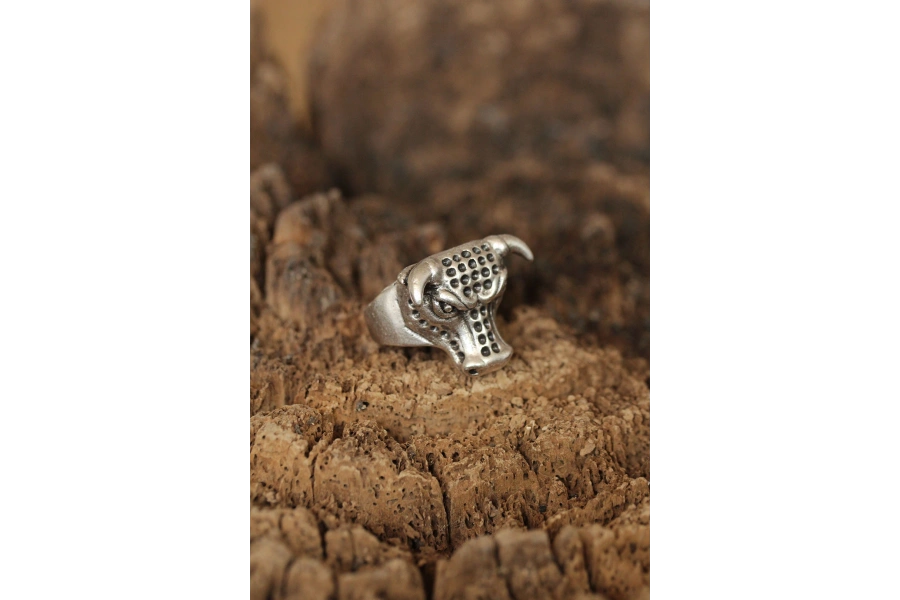 Shoecide Boğa Model Ayarlanabilir Erkek Yüzük