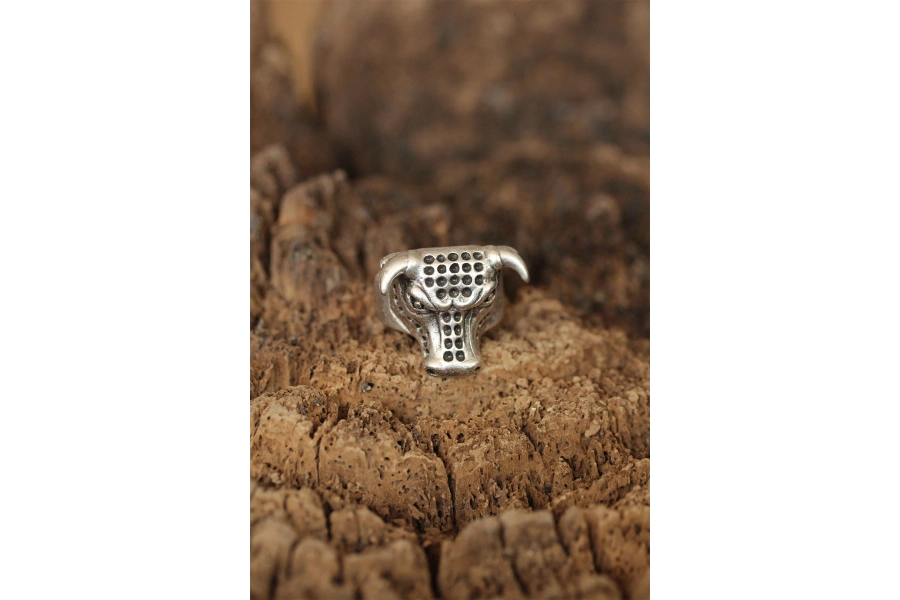 Shoecide Boğa Model Ayarlanabilir Erkek Yüzük