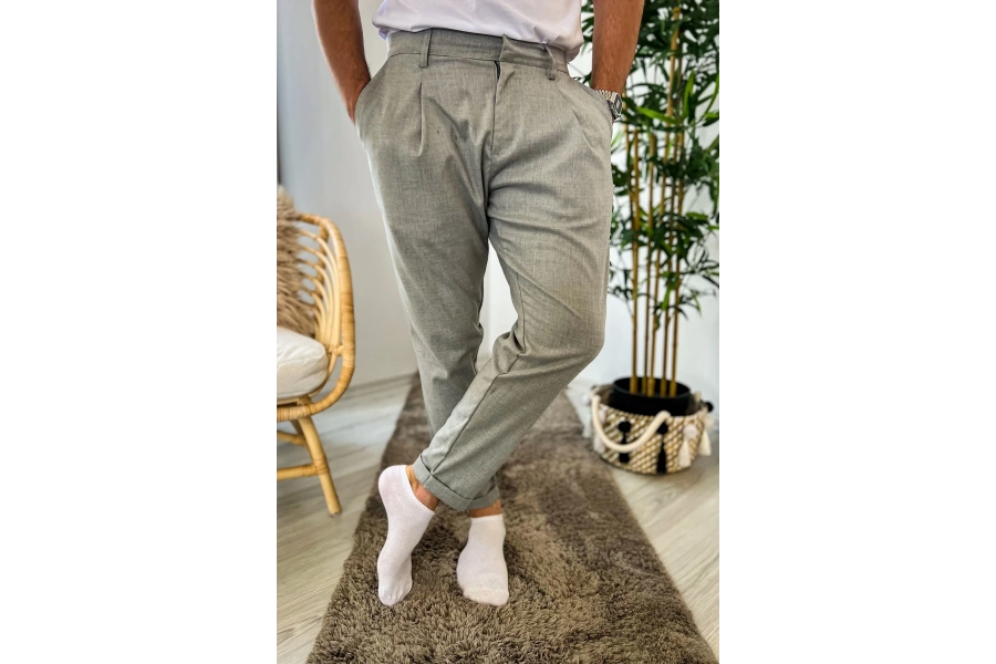 Shoecide Erkek Jogger Pantolon Grı