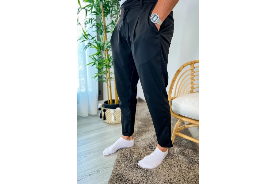 Shoecide Erkek Jogger Pantolon Sıyah
