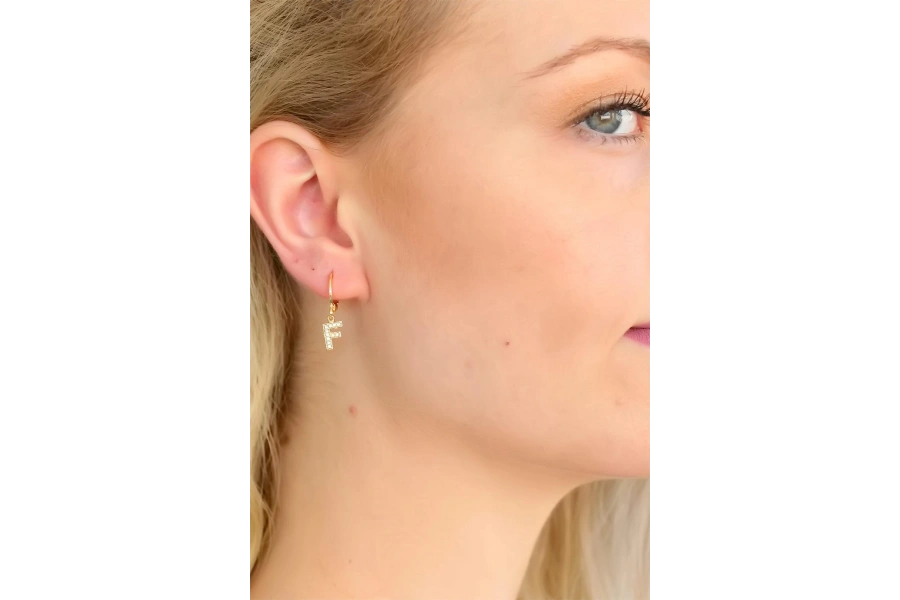 Shoecide F Harf Bayan Küpe