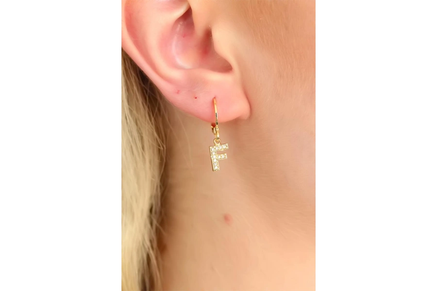 Shoecide F Harf Bayan Küpe